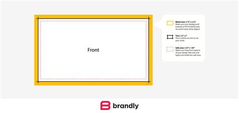 Standard Business Card Sizes (+ free templates) | Brandly Blog
