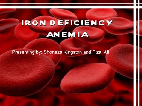 Stages Of Iron Deficiency Anemia