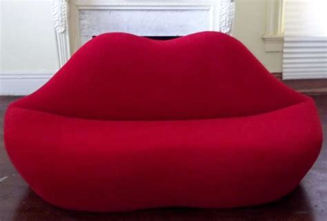 "Lips" Sofa After Salvador Dali, Later Interpretation at 1stDibs ...