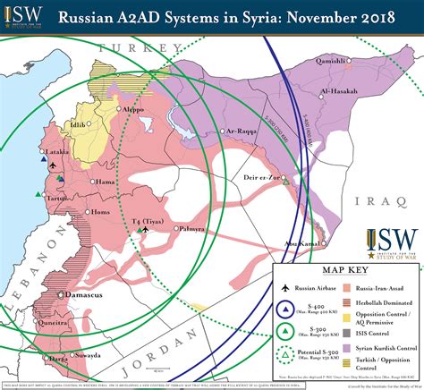 ISW Blog: Russia Expands Its Air Defense Network in Syria