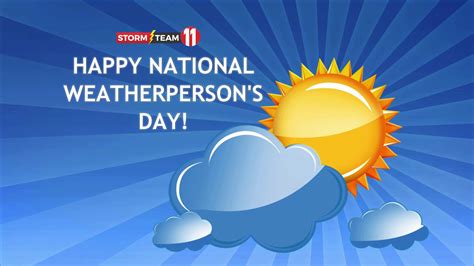 It’s National Weatherperson’s Day! | WJHL | Tri-Cities News & Weather