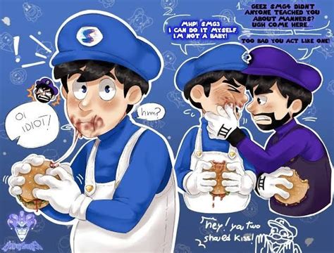 Smg4 x smg3 | Dibujos bonitos, Dibujo de fan art, Dibujos kawaii tiernos