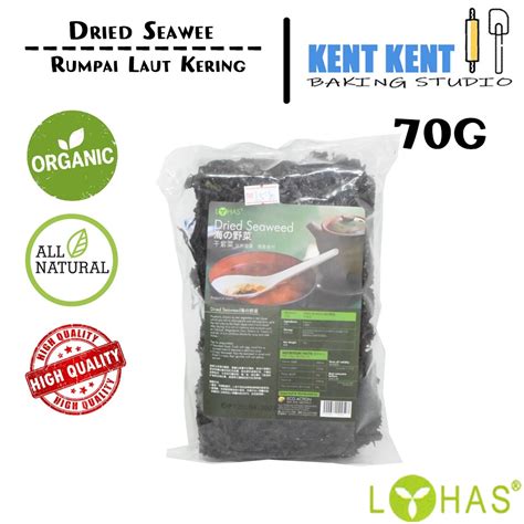 LOHAS Dried Seaweed / Rumpai Laut Kering 70g | Shopee Malaysia