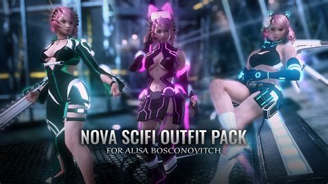 TekkenMods - Nova SciFi Outfit Pack (Alisa)