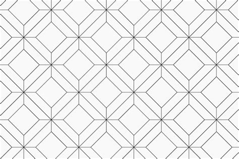 Free Vector | Abstract pattern background, simple geometric, black and white design vector