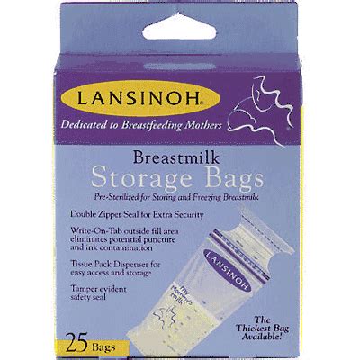 Lansinoh Breast Milk Storage Bags - 25 Count