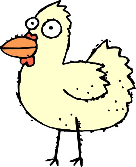 Cartoon Chicken Clip Art at Clker.com - vector clip art online, royalty ...