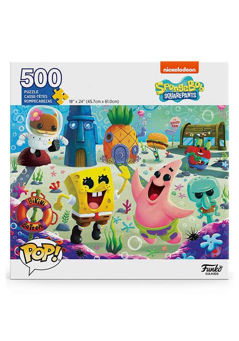 POP! SpongeBob SquarePants 500 Piece Puzzle - Walmart.com