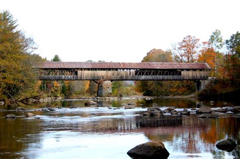 New Hampshire covered bridge | Covered bridge photo, Covered bridges ...