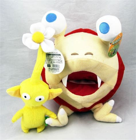 Pikmin 2 Piece Plush Set - 10 Inch Bulborb and Yellow Pikmin on Storenvy