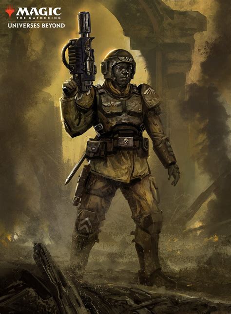 Solider: Cadian Shock Troops | Warhammer, Warhammer 40k, Warhammer 40k artwork