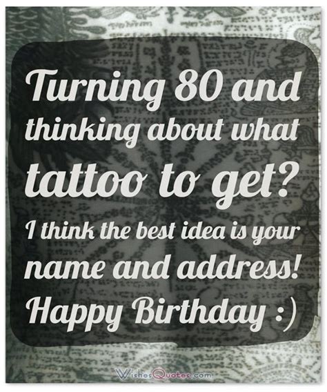 Happy 80th 80th Birthday Quotes Funny - ShortQuotes.cc