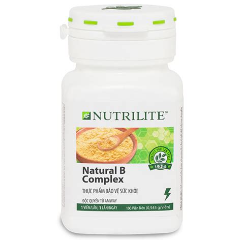 Nutrilite Natural B Complex bảo vệ trí não, giảm căng thẳng mệt mỏi - Thanhhuongshop.com