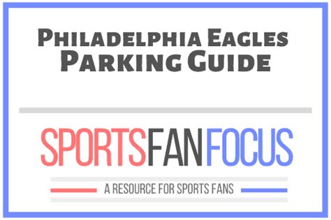 Lincoln Financial Field Parking Lot Tips [Philadelphia Eagles] – Sports ...