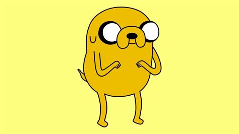 How to draw Adventure Time Jake the dog - Как нарисовать Джейка Время ...