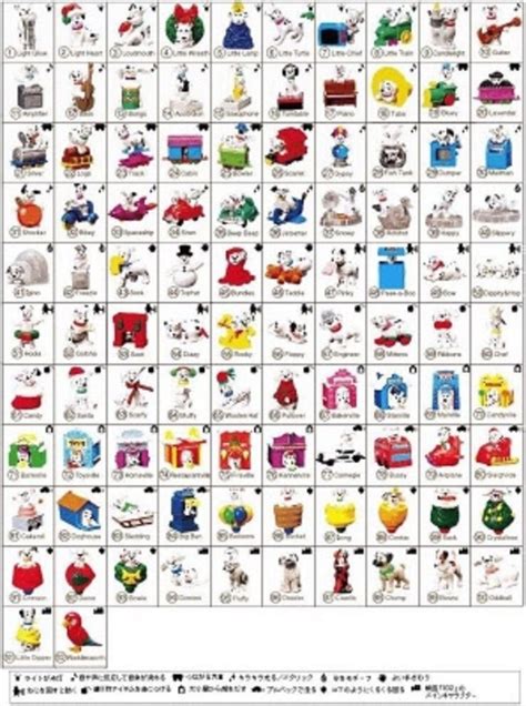 McDonalds Disney's 102 Dalmatians Happy Meal Toys & Collectibles to ...