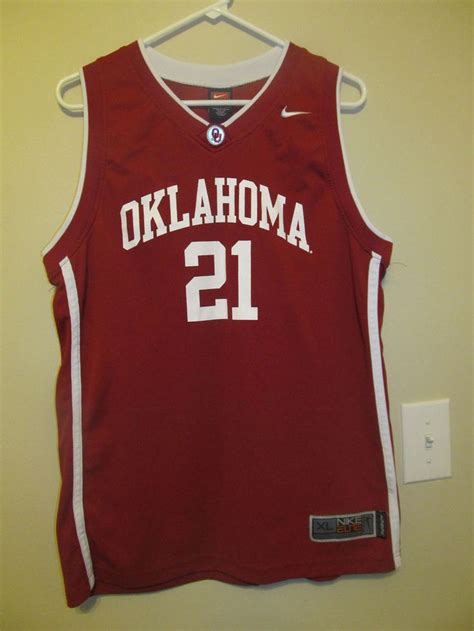 Oklahoma Sooners Basketball jersey - Nike Elite youth XL #NikeElite #OklahomaSooners | Nike ...