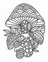 Fun And Creative Mushroom Coloring Pages sketch template