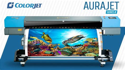 COLORJET- AURAJET SERIES II (ECO SOLVENT & DYE SUBLIMATION PRINTER ...