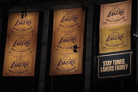 Lakers to raise 17th NBA championship banner on May 12 - Los Angeles Times