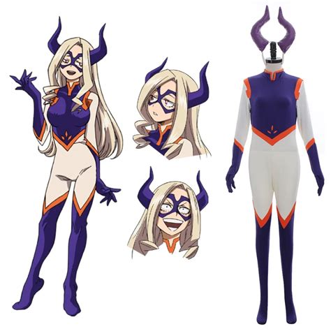 My Hero Academia Boku no Hero Akademia Mt.Lady Cosplay Costume Women ...