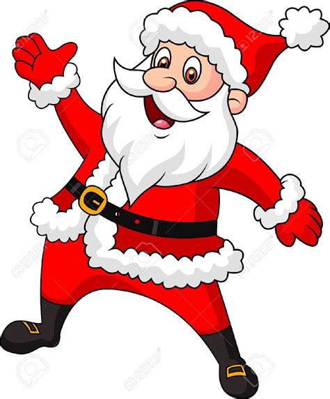 santa cartoon clipart - Clipground