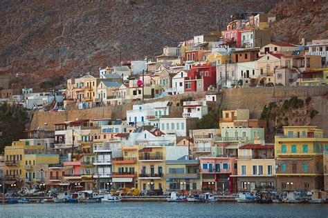 "Colorful Homes Of A Seaside Village In Greece" by Stocksy Contributor "Ibex.media" - Stocksy