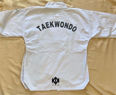 Taekwondo Uniform for kids on Carousell