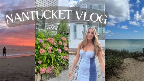 Nantucket vlog | we went to ACK - YouTube