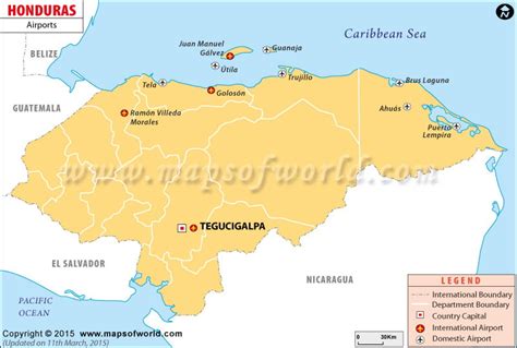 Mapa de Honduras | Honduras Mapa