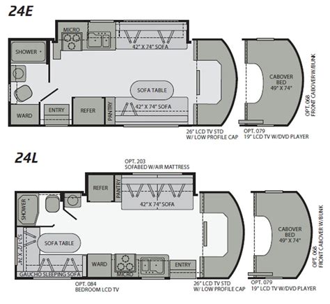 Fleetwood Motorhomes Floor Plans | Review Home Co