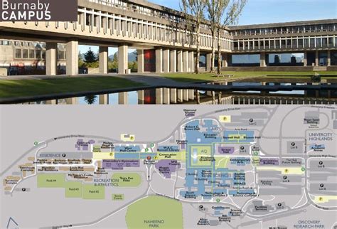 Sfu Campus Map