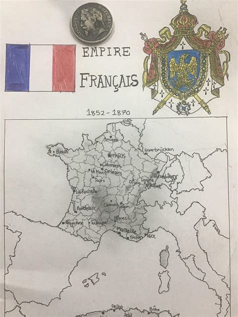 The Second French Empire : r/handdrawn_maps