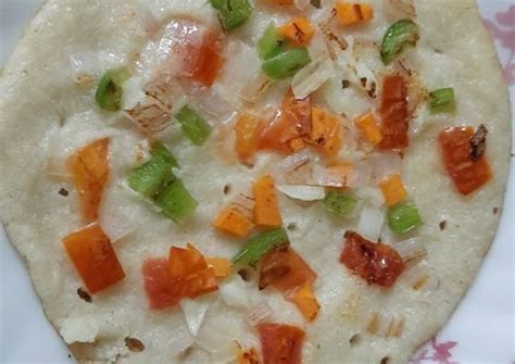 Uttapam mix veg uttapam Recipe by Suman Rani - Cookpad