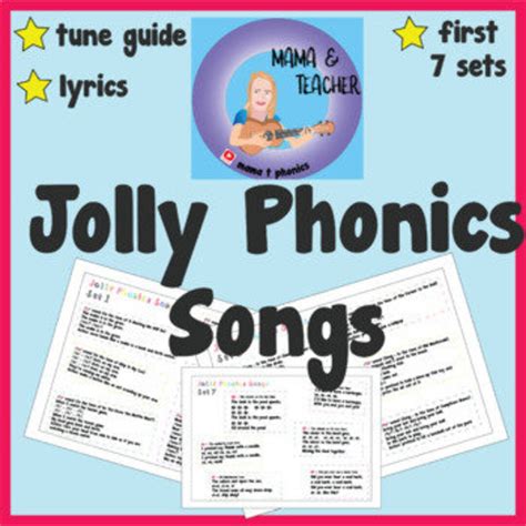 Jolly Phonics Songs & Actions Grouped in Sets Poster / Display - Etsy UK