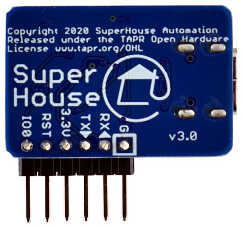 ESPFlasher ESP8266 / ESP32 USB serial flasher – SuperHouse Automation