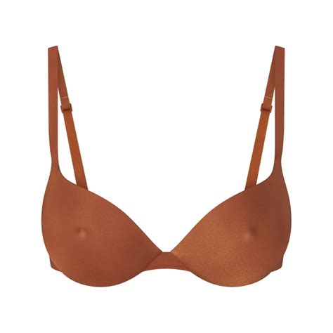 SKIMS ULTIMATE BRA NIPPLE PUSH-UP BRA | BRONZE - SKIMS ULTIMATE BRA ...