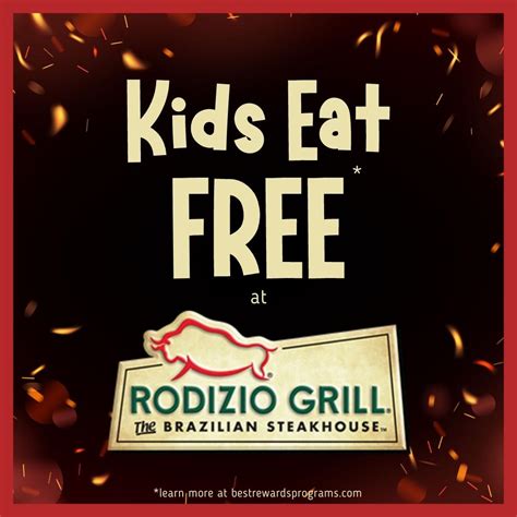 Kids Eat Free at Rodizio Grill | Best Rewards Programs