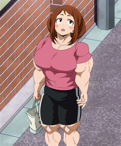 Muscular female anime characters 2021