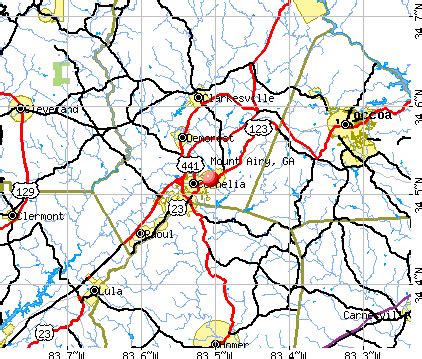 Mount Airy, Georgia (GA 30563) profile: population, maps, real estate, averages, homes ...