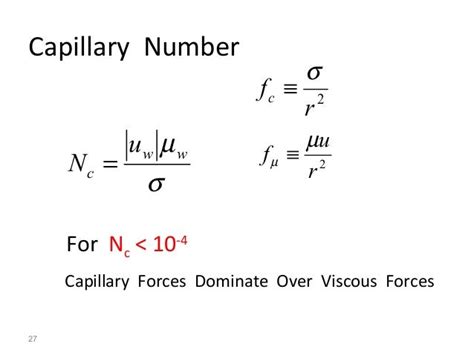 Capillary Pressure