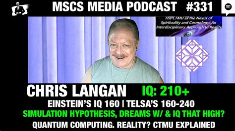 Unveiling the Mind of Chris Langan: IQ 210, Simulation Theory, and ...