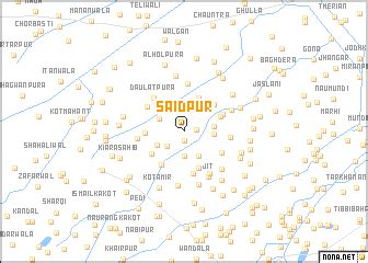 Saidpur (Pakistan) map - nona.net