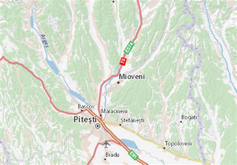 MICHELIN Mioveni map - ViaMichelin