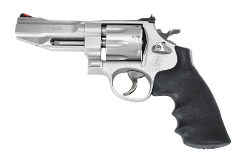 Smith & Wesson 627 Pro Revolver, 357 Magnum, 4 in, Black Syn Grip, Matte Stainless Finish, 8 Rd ...