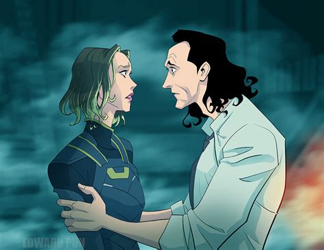 Sylvie and Loki by pungang on DeviantArt