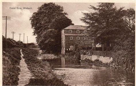 Canal Side Wisbech Mill ? unused old pc | eBay | Family tour, Cambridgeshire, Canal