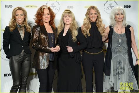 Carrie Underwood Joins Epic Group of Ladies at Rock & Roll Hall of Fame Induction!: Photo ...