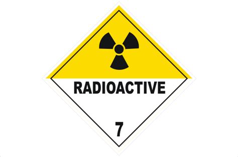 Radioactive Material Label H1531 - National Safety Signs