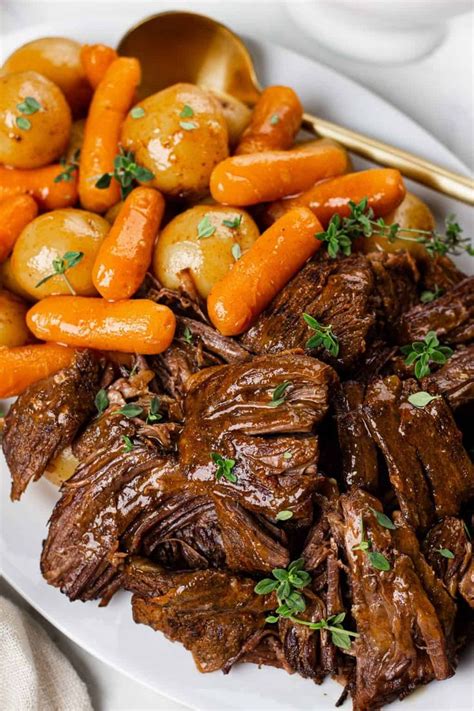 Instant Pot Pot Roast with Potatoes and Carrots | Recipe | Pot roast ...